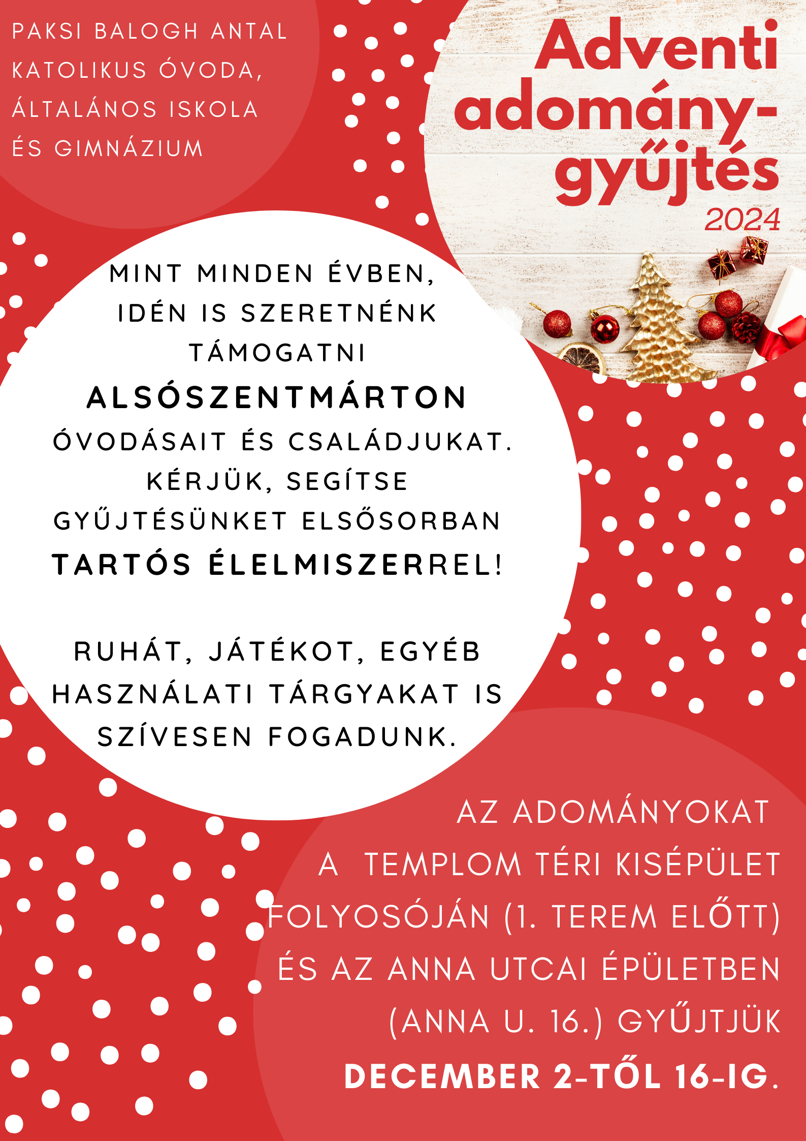 Adventi adomnygyjts 2